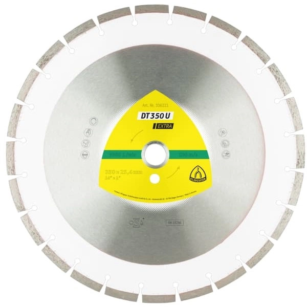 Алмазный диск KLINGSPOR 300X2,8X25,4/21S/10/S/DT/EXTRA/DT350U