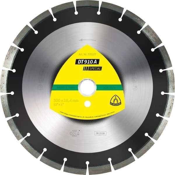 Алмазный диск KLINGSPOR 500X3,7X25,4/35E/12/S/DT/SPECIAL/DT910A