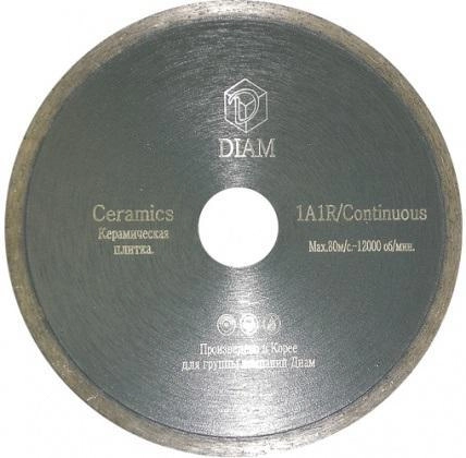 Круг алмазный DIAM (1A1R CERAMICS 1.9X5мм) Ф230х22мм по керамике