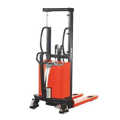 фото штабелер с электроподъемом noblelift spm 1016