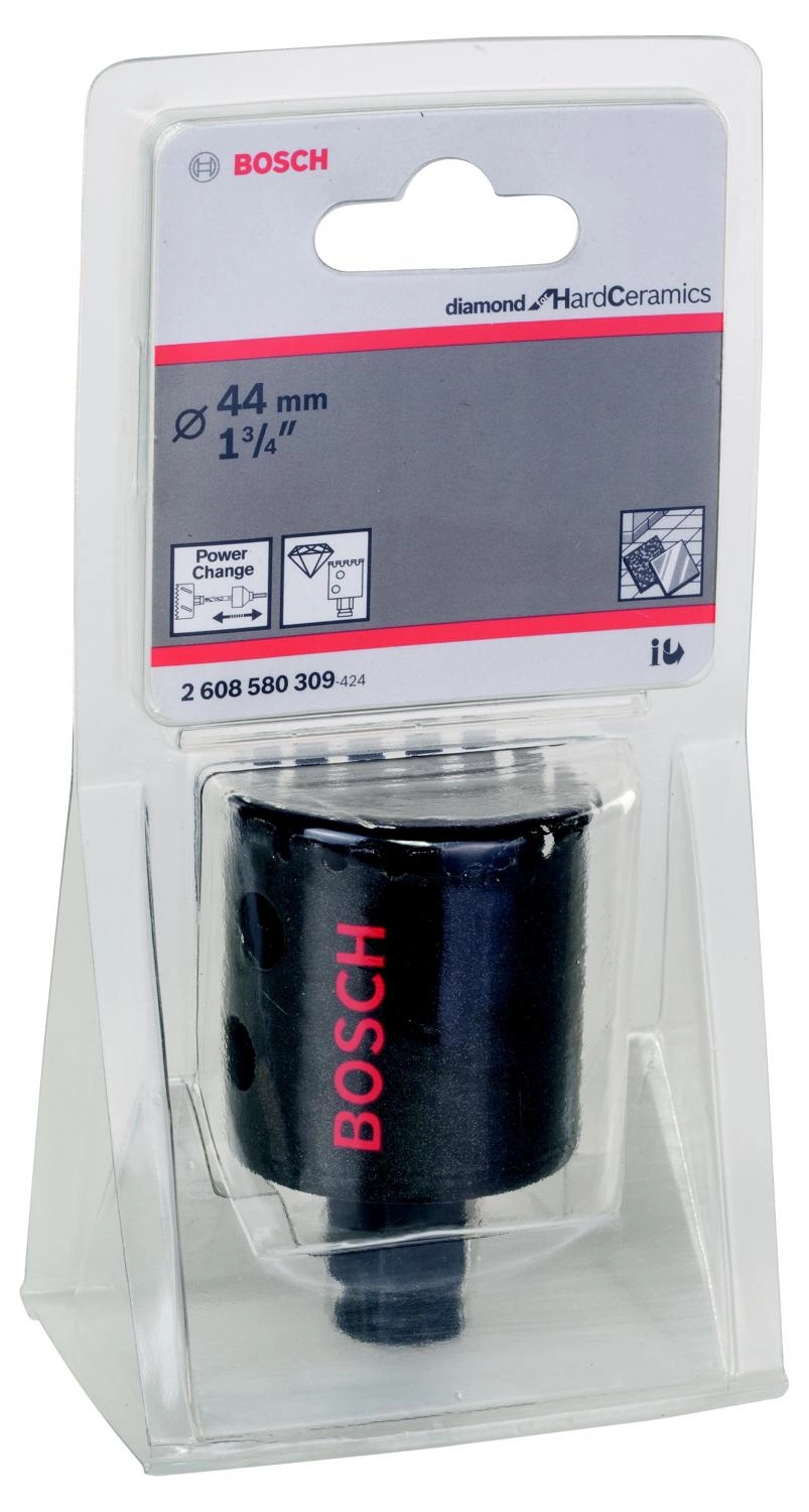 Коронка алмазная BOSCH Ф44х51мм (DIAMOND FOR HARD CERAMICS 2608580309)