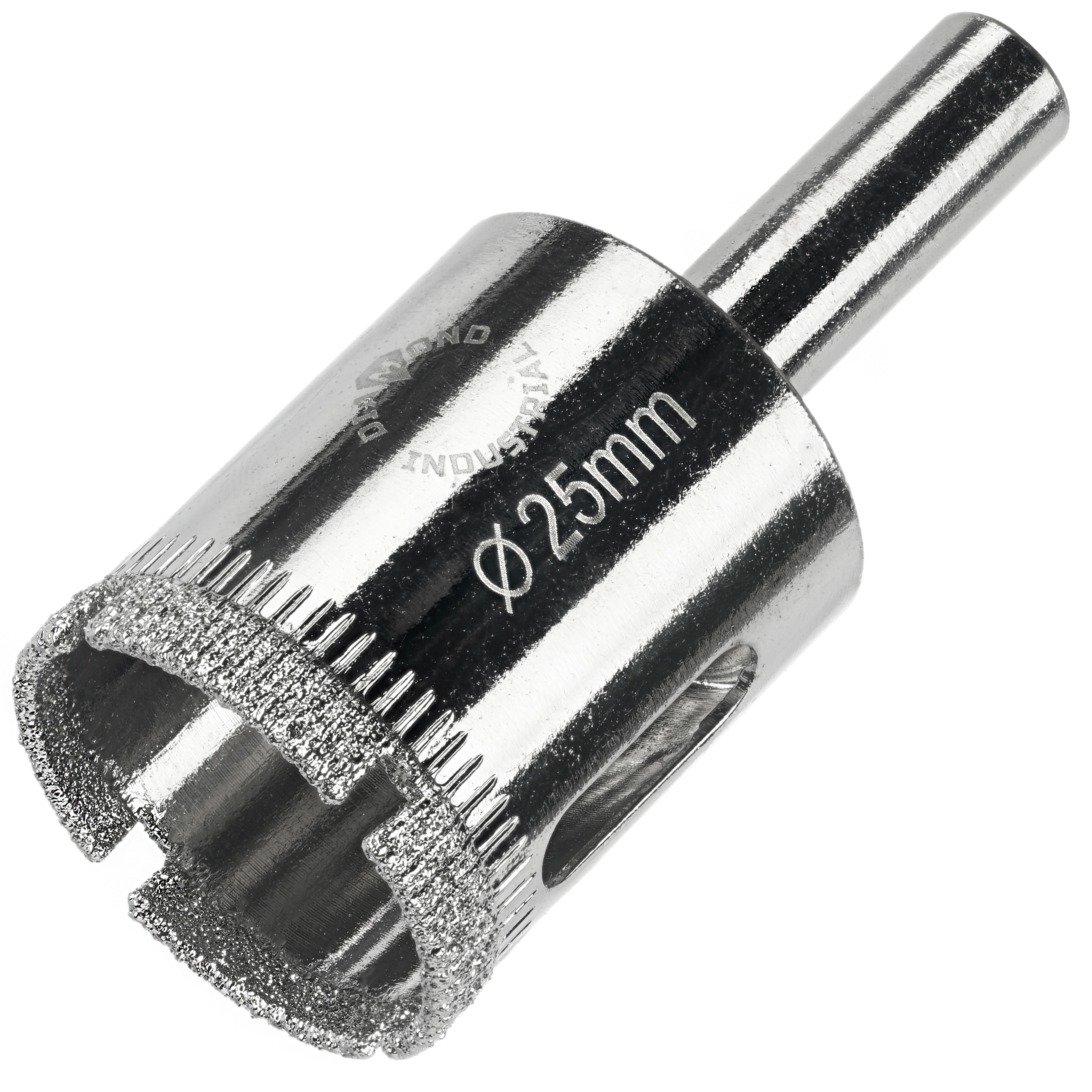 Алмазная коронка по керамике, плитке и стеклу 25 мм Diamond Industrial
