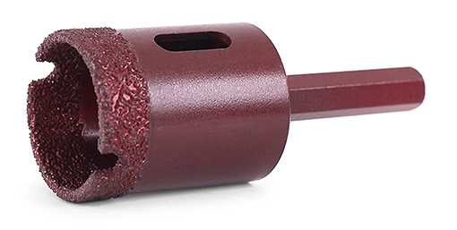 Коронка алмазная вакуумная для сверления камня D6-10W-30L-Ш8 (сухое и мокрое сверление)