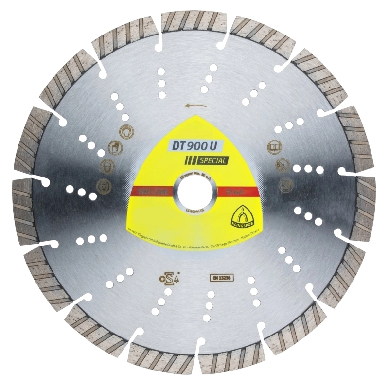 Алмазный диск KLINGSPOR 180X2,6X22,23/11ST/1/S/DT/SPECIAL/DT900U