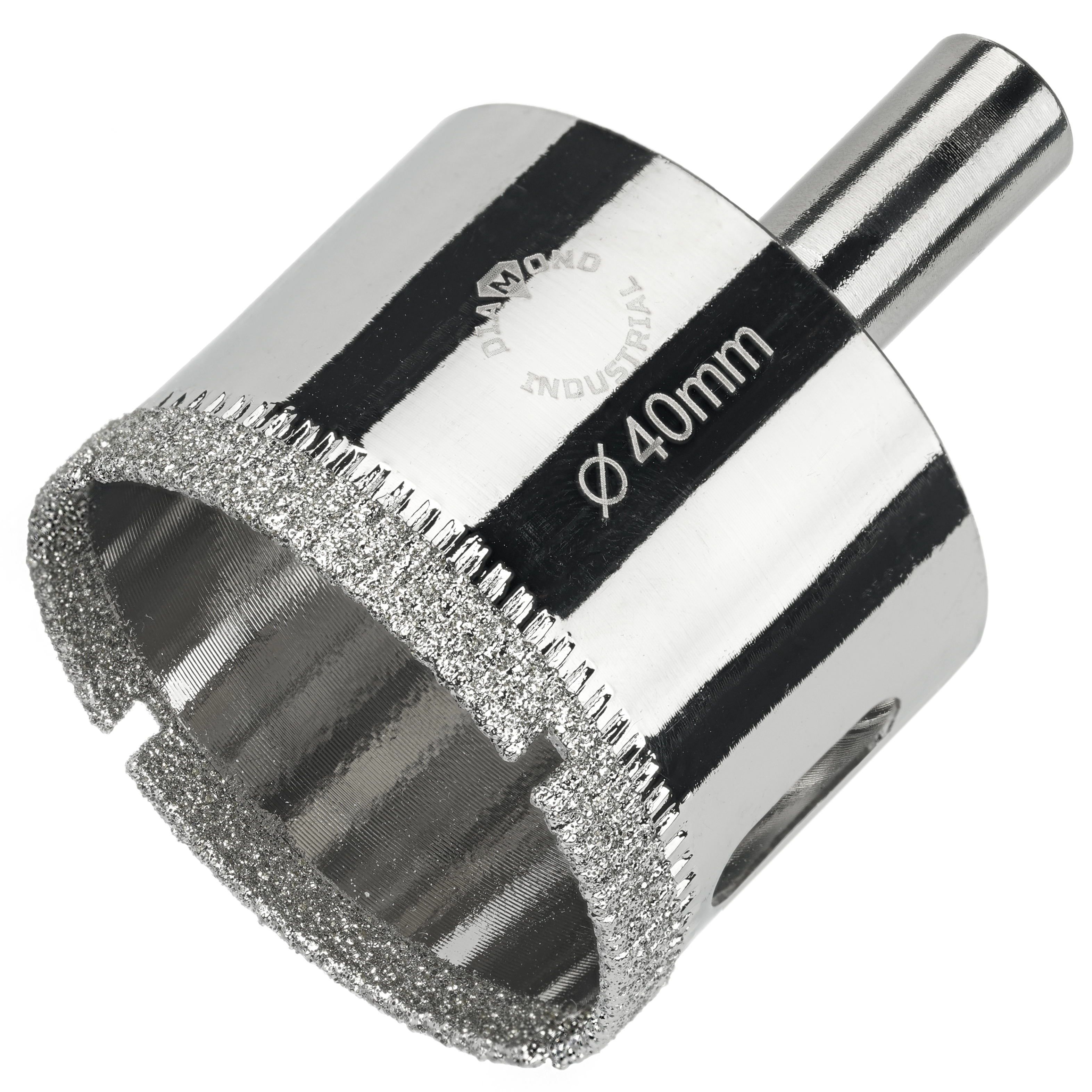 Алмазная коронка по керамике, плитке и стеклу 40 мм Diamond Industrial