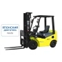 фото дизельный погрузчик с японским двигателем yett drp15-ws5k2-m300-3w