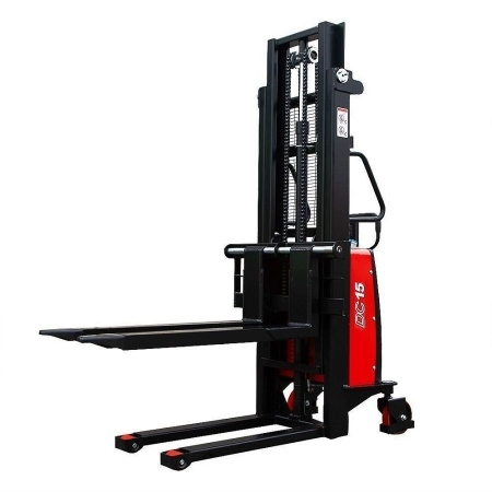 фото штабелер с электроподъемом ses 1516 oxlift 1600 мм 1500 кг
