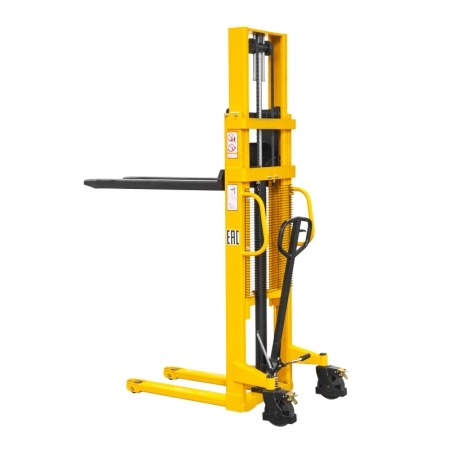 фото штабелер гидравлический sda 1525 (1500 кг; 2,5 м; фиксированные вилы) smartlift