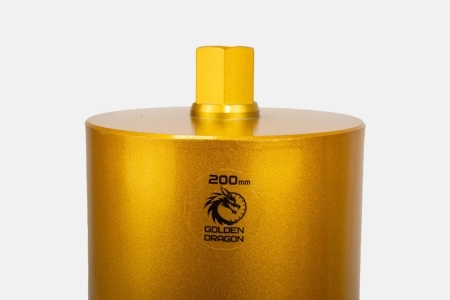Коронка алмазная 1 1/4" 200/400/15 сегм. по бетону Golden Dragon