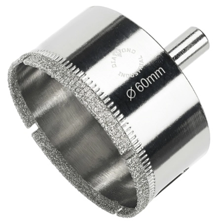 Алмазная коронка по керамике, плитке и стеклу 60 мм Diamond Industrial