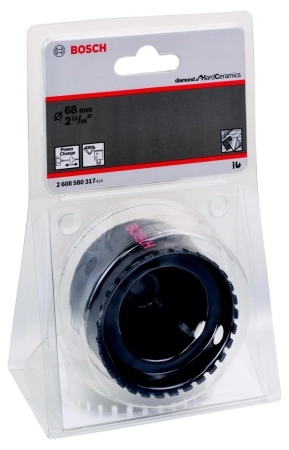 Коронка алмазная BOSCH Ф68х51мм (DIAMOND FOR HARD CERAMICS 2608580317)