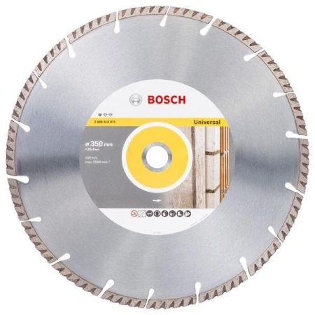 Круг алмазный BOSCH (2608615071) Ф350х25.4мм универсальный