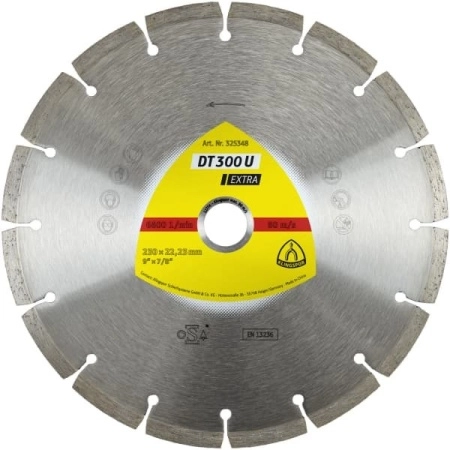 Алмазный диск KLINGSPOR 125X1,6X22,23/9S/7/S/DT/EXTRA/DT300U