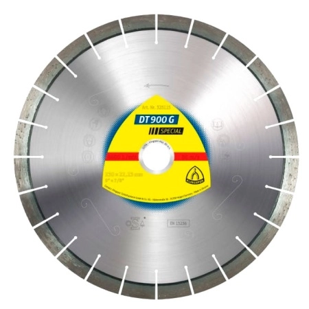 Алмазный диск KLINGSPOR 115X2,5X22,23/12T/12/S/DT/SPECIAL/DT900G