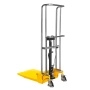 фото штабелер гидравлический pj4150 (400 кг; 1,5 м; с вилами и площадкой) smartlift