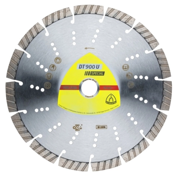 Алмазный диск KLINGSPOR 180X2,6X22,23/11ST/1/S/DT/SPECIAL/DT900U