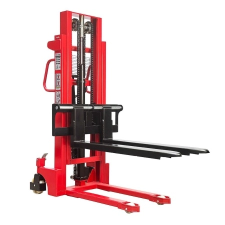 фото ручной гидравлический штабелер oxlift hs1520 2000 мм 1500 кг