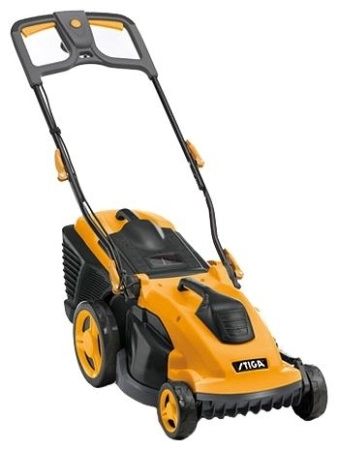 фото электрическая газонокосилка stiga combi 40 e