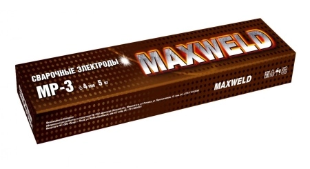фото электроды maxweld мр-3 4мм 5кг