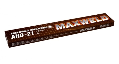 фото электроды maxweld ано-21 2,5мм 1кг