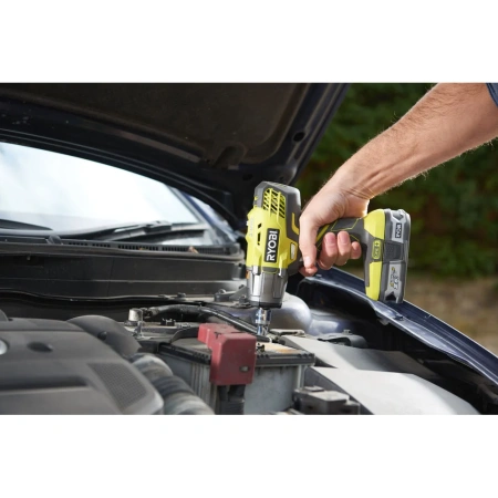 фото аккумуляторный гайковерт ryobi one+ r18iw3-120s