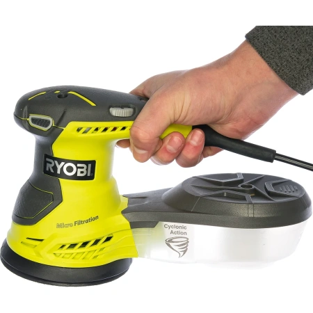 фото эксцентриковая шлифмашина ryobi ros300