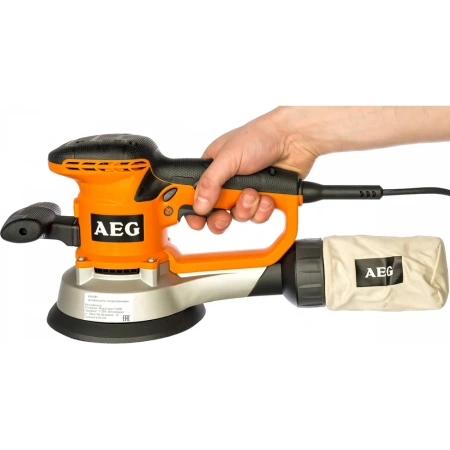 фото эксцентриковая шлифмашина aeg ex 150 es