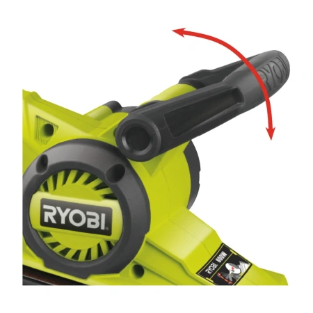 фото ленточная шлифмашина ryobi ebs 800v